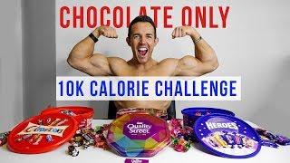 10,000 Calorie Challenge CHOCOLATE ONLY | How I Overcame BINGE EATING