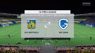 KVC Westerlo vs KRC Genk (17/01/2023) Jupiler Pro League FIFA 23