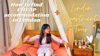 How to find CHEAP student accommodation in London + Our London Apartment Tour | Vlog |