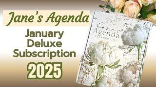 Unboxing Jane's Agenda January Deluxe Subscription Box