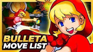 B.B. HOOD/ BULLETA MOVE LIST - Vampire Savior: Lord of Vampire (VSAV / Darkstalkers 3)