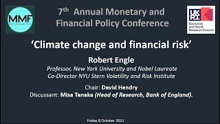 MMF Policy Conference 2021: Robert Engle