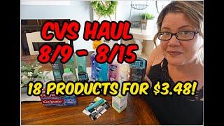 CVS HAUL (8/9 - 8/15) | DOVE, DIAL & MORE FOR ONLY 19¢ EACH!! 