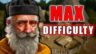 Manor Lords NEW PATCH - Max Difficulty Challenge Run