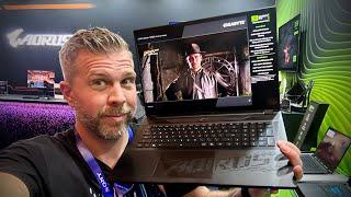 The BIGGEST Gaming Laptop for 2025! Aorus Master 18! RTX 5090, 1000 Nits MiniLED, Gen 5 SSD, TB 5!