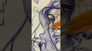 Instagram art reel idea transition reel #art #sketchbook #drawing #instaart #sketch