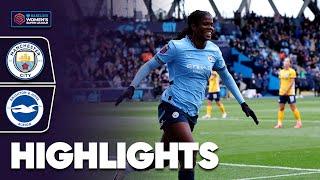 Shaw secures City's first victory | Manchester City v Brighton Highlights | Barclays WSL 2024-25