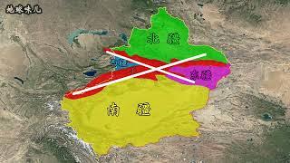 新疆的地理位置有多重要？三维地图游览新疆