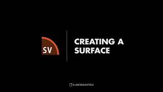 Soundvision Quick Start: Creating a Surface