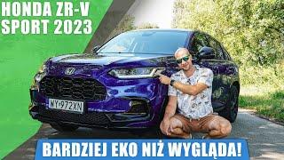 Honda ZR-V Sport e-HEV 2.0 184 KM 2023. Bardziej Eko niż wygląda.