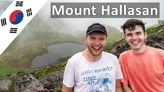 Climbing a THE TALLEST mountain in South Korea! | Mt. Hallasan, Jeju Island