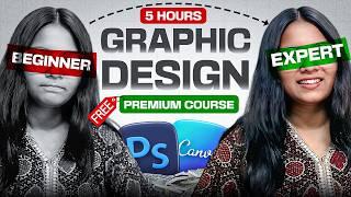 Full Graphic Design Premium Crash Course for Beginners in Hindi (0 to Hero)