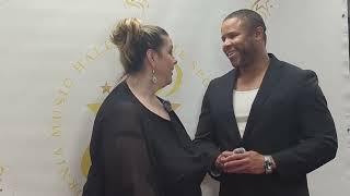 Interview with Actor Brandon Larkins at the California Music Hall of Fame Ceremony