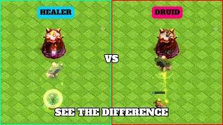 Druid vs. Healer: Which Support Unit Provides Better Healing in Clash of Clans?