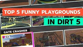 Top 5 Funniest Playgrounds in DIRT 5