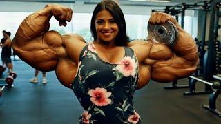 FBB Ai Muscle Girl 13 | strong titan female muscle growth | Female Bodybuilding giantess