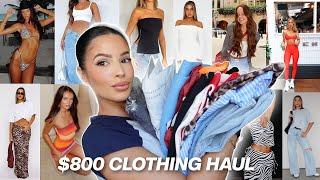 HUGE $800 clothing haul.. the TRENDIEST clothing on the internet.