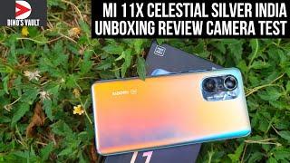 Best Mid-Range Smartphone India Mi 11X Cosmic Silver 4K 60fps Unboxing Review Camera Samples