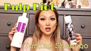 Pulp Riot Toning Shampoo & Conditioner VS Fanola No Yellow