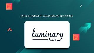 Illuminate Your Brand with Luminary Lines #agency #services #marketing