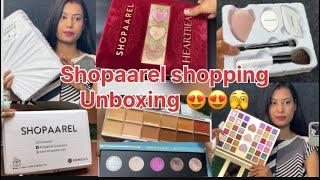 Shopaarel shopping unboxing l my dream eyeshadow pallate🫣 I spend 16000 rs in this pallate 🫣