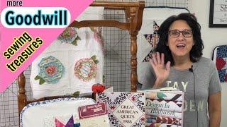 My Sewing Supply Thrift Haul ~ Amazing Goodwill Sewing Treasures