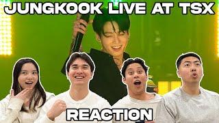 OMG THIS IS INSANE! | Jung Kook Live at TSX Times Square REACTION!