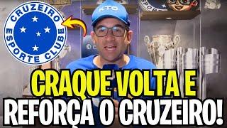 EM BOA FASE, MEIO-CAMPISTA ASSINA PARA VOLTAR AO CRUZEIRO DE IMEDIATO! NOTÍCIAS DO CRUZEIRO