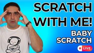 Scratch With Me! Live Beginner Scratch DJ Tutorial (Baby Scratch)