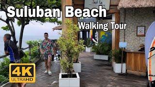 BALI Walking Tour - Suluban Beach ,Uluwatu Bali | 4K | الشاطئ المخفي في جزيرة بالي ( شاطئ سولوبان )