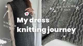 Is Knitted Dress Worth the Process? | Knitting podcast