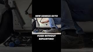 GENESIS GV70 NASTY DENT REPAIRED THE PAINTLESS WAY