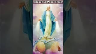 The Miraculous Medal Prayer