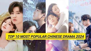 Top 10 Most Popular Chinese Drama 2024 So Far #chinesedrama #trending #facts #viral #top10