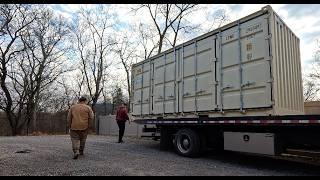 It has arrived! Scarce Side Access Container Arrives