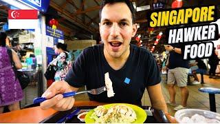 BEST SINGAPORE HAWKER FOOD TOUR! Trying the BEST HAWKER FOODS in CHINATOWN Singapore