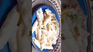 White sauce pasta- detailed recipe on my youtube channel #whitesaucepasta #italianfood #cheesypasta