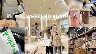 Weekend vlog : shopping,grocery,cafe,food