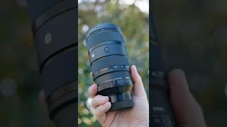 A ZOOM… but it’s also PRIME lens? #photography #sigmalens