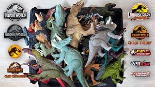 300 JURASSIC WORLD DINOSAUR TOYS in a BOX! Giganotosaurus, T-Rex, Becklespinax, Spinosaurus