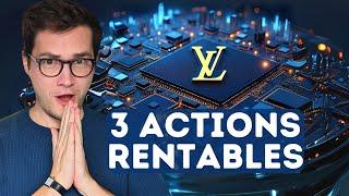 3 Actions PEA & CTO Rentables : le Moment pour Investir ?!