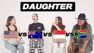 US vs Australia vs Singapore vs South Africa ENGLISH Pronunciation Differences! (Part.2)