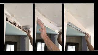  How to Achieve a Drywall Finish with Joint Compound on Lattice Beams