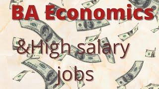 BA Economics|BA Economics jobs|DATA ANALYST|High salary jobs