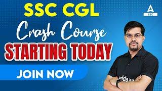 SSC CGL 2023 Crash Course Starting Today Join Now Vinay Sir