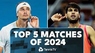 Top 5 ATP Tennis Matches of 2024 