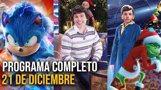 Lo que trae Sonic 3, películas animadas para esta Navidad: Cinescape 21 de diciembre