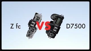 Nikon zfc vs Nikon D7500 // Specifications and Comparison 2021