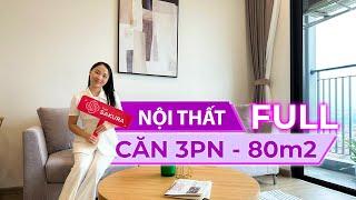 [REVIEW] Căn hộ 3 ngủ 80m2 full nội thất Vinhomes Smart City