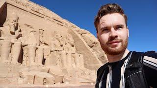 Visiting ABU SIMBEL at the Egypt-Sudan Border  أبو سمبل‎